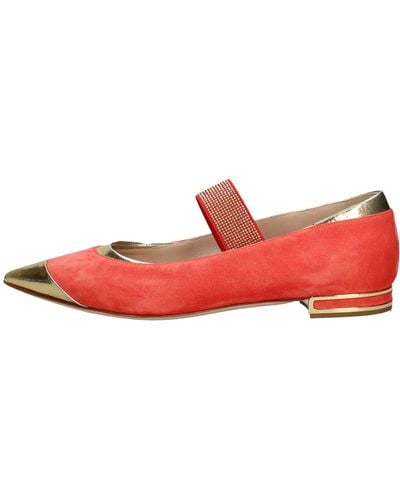 Casadei Chaussures Basses Rouge