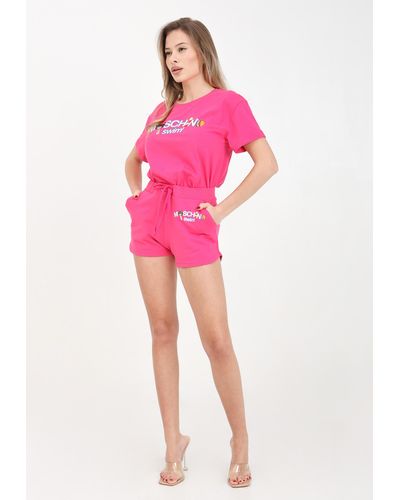 Moschino Fuchsia Shorts - Pink