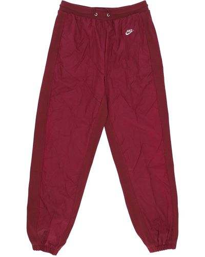 Nike Tracksuit Pants Sportswear Lined Circa Winterized Pant - Red