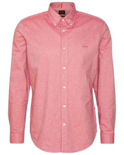 BOSS Shirt Fur Manner - Pink