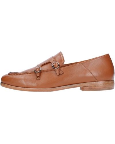Hundred 100 Flat Shoes Leather - Brown