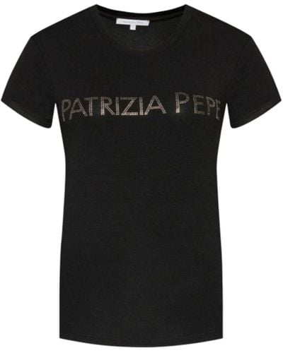 Patrizia Pepe T-Shirt Frau - Schwarz