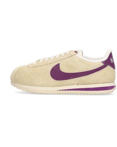 Nike W Cortez Vintage Suede Low Shoe Muslin/Viotech/Coconut Milk - Pink