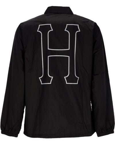 Huf Coach Jacket Set H Coaches Jacket - Black