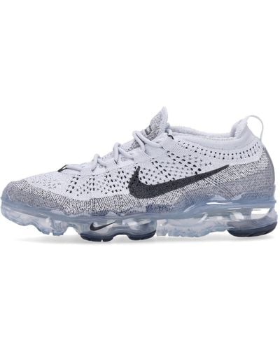Nike Air Vapormax 2023 Flyknit Pure Platinum//Anthracite Low Shoe - Gray