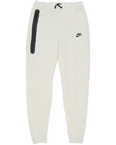 Nike Leichte Tech-Fleece-Jogginghose Fur Herren, Seeglas/Schwarz - Weiß