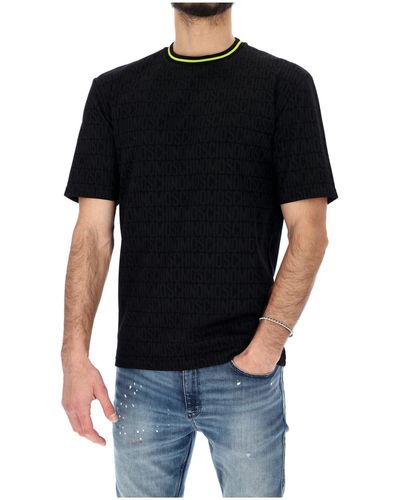 Moschino Schwarzes T-Shirt