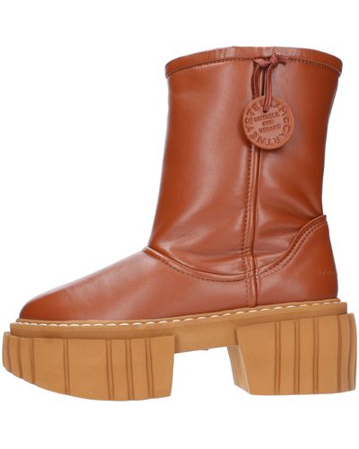 Stella McCartney Boots Leather - Brown