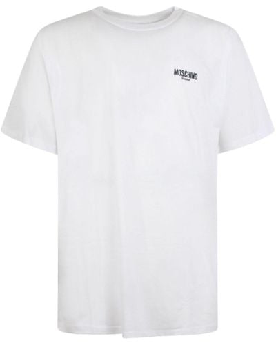 Moschino T-Shirt Mann - Weiß