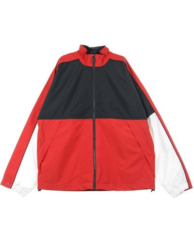 Carhartt Terrace Jacket Windbreaker Dark/Cardinal - Red