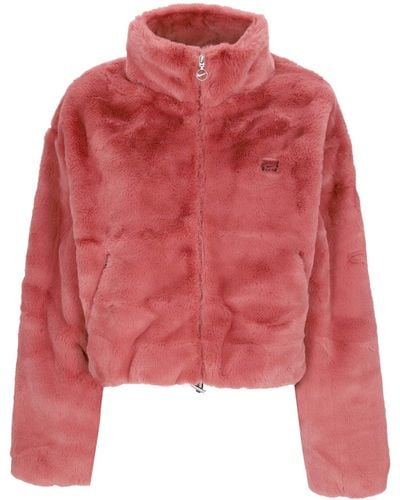 Nike Fur Sportswear Ic Cozy Full-Zip Jacket Canyon Rust - Red
