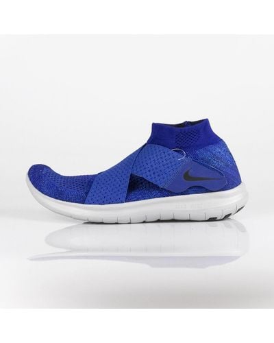 Nike Free Rn Motion Fk 2017 Low Shoe - Blue