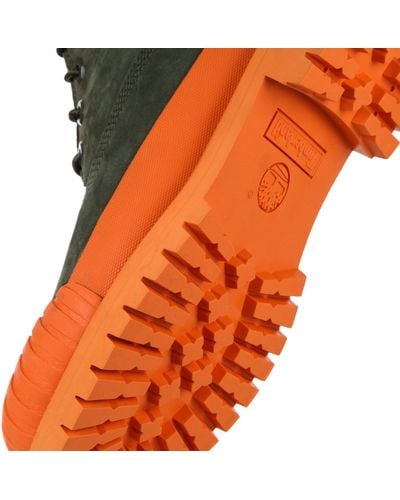 Timberland High Boot 6" Premium Rubber Toe Waterproof X Bee Line - Orange