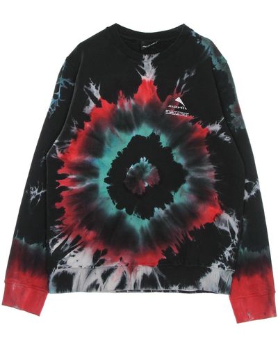 Mauna Kea Galaxy Sweatshirt Sweat-Shirt Leger A Col Rond Pour Hommes Noir/Multicolore