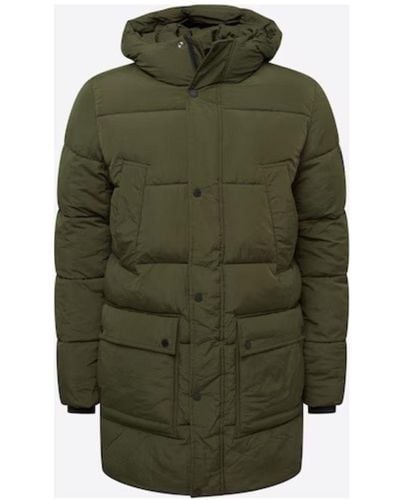 Calvin Klein Long Jacket Mil Military K10k110335 Mrz - Green