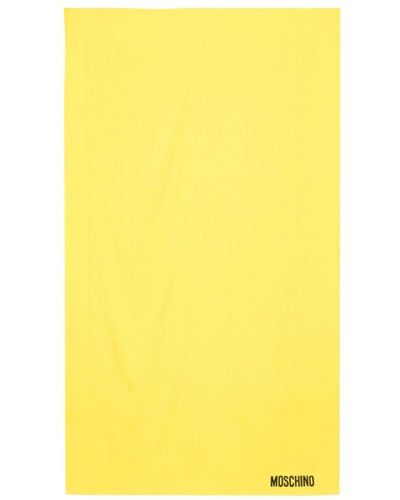 Moschino Beach Towel - Yellow