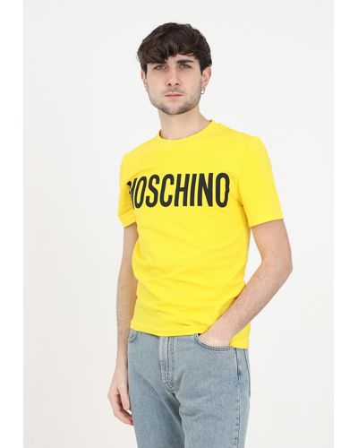 Moschino T-Shirts And Polos - Yellow