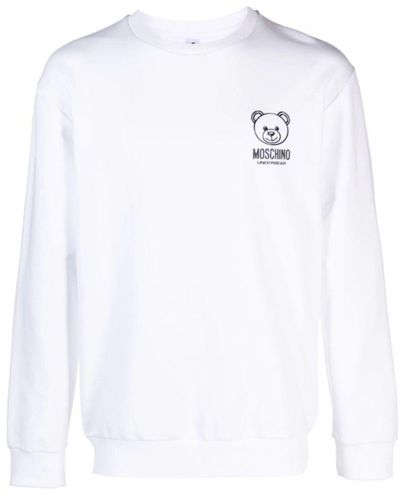 Moschino Sweatshirt Fur Frauen - Weiß