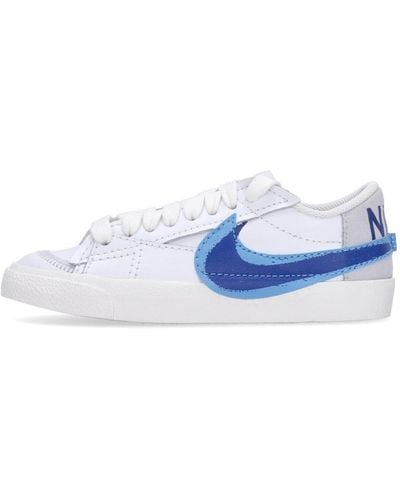Nike Low Shoe Blazer Low 77 Jumbo/University/Sail/Pure Platinum - Blue