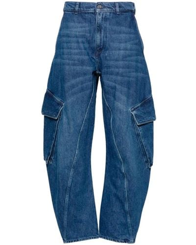 JW Anderson Denim-Jeans - Blau