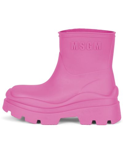 MSGM Boots - Purple