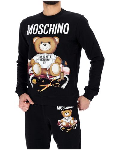 Moschino Schwarzes Sweatshirt