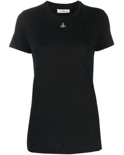 Vivienne Westwood Schwarzes T-Shirt Und Polo