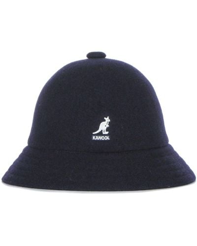Kangol Wool Casual Bucket Hat Dk - Blue