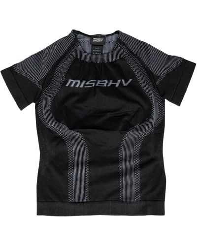 MISBHV Sports Gedampftes T-Shirt - Schwarz