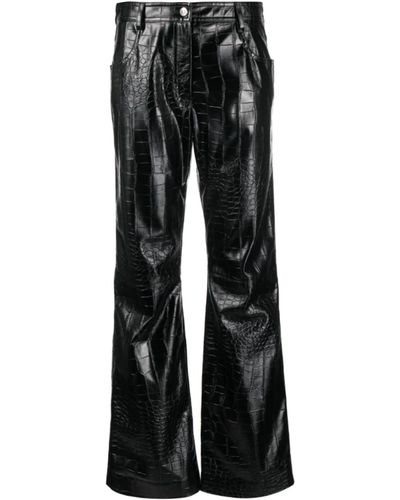 MSGM Pantalon Noir