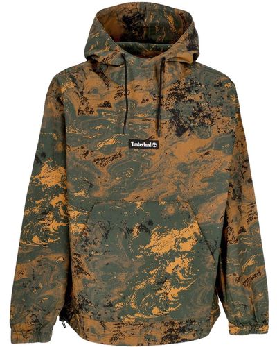 Timberland Aop Jacke Herren Abnehmbarer Windjacke - Grün