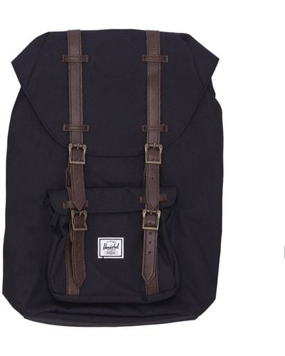 Herschel Supply Co. Little America Mid Volume Backpack/Chicory Coffee - Black