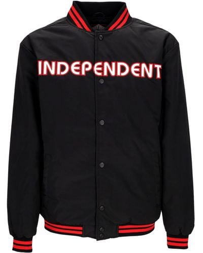 Independent Bauhaus Stadium Jacket 'Bomber Jacket - Black
