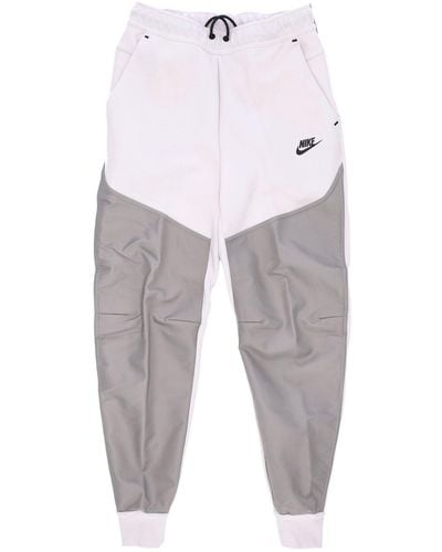 Nike Lightweight Tracksuit Pants Tech Fleece Overlay Jogger Phantom/Cobblestone - Gray