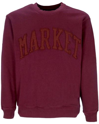 Market Vintage Wash Crewneck Sweatshirt - Purple