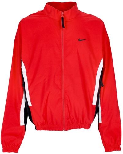 Nike Tracksuit Jacket Dna Woven Basketball Jacket College - Red