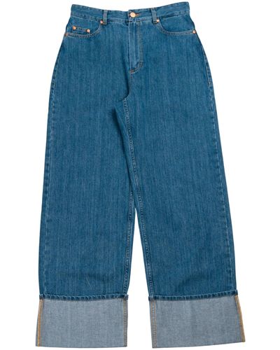 A Kind Of Guise Lulieta Vintage Cotton Jeans - Blue