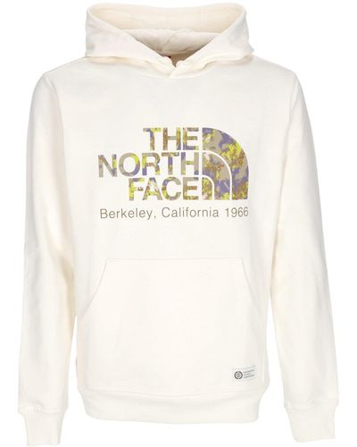 The North Face Berkeley California Leichter Herren-Hoodie Gardenia - Weiß