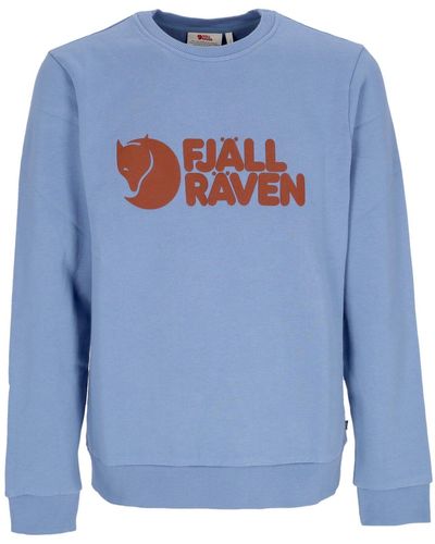 Fjallraven 'Crewneck Sweatshirt Logo Sweater Dawn - Blue