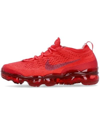 Nike Air Vapormax 2023 Flyknit Track/Mystic/Track/Track Low Shoe - Red