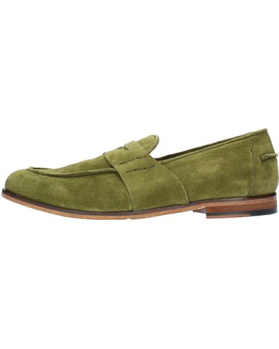JP/DAVID Flat Shoes - Green