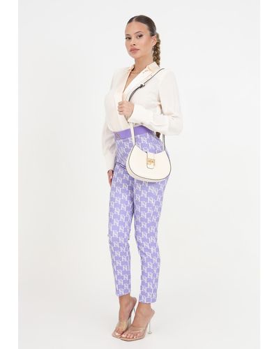 Elisabetta Franchi Iris/Butterhose - Blau