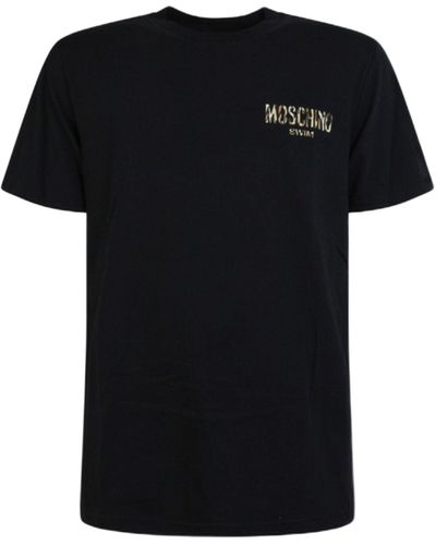 Moschino T-Shirt Mann - Schwarz