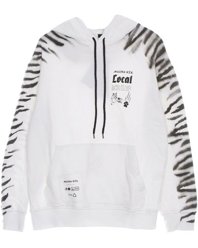 Mauna Kea Lightweight Hooded Sweatshirt For Tiger Hoodie - White