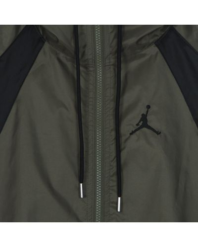 Nike Essentials Woven Jacket Herren-Windbreaker Medium/Schwarz - Grün