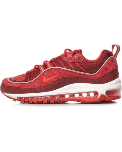 Nike Air Max 98 Se Low Shoe - Red