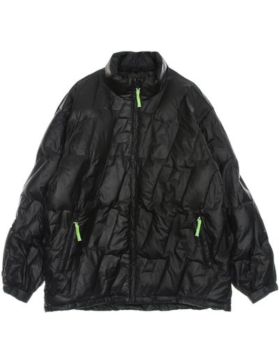 Huf Monogram Puffer Jacket - Black