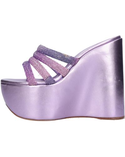 Casadei Chaussures A Talons Lilas - Violet