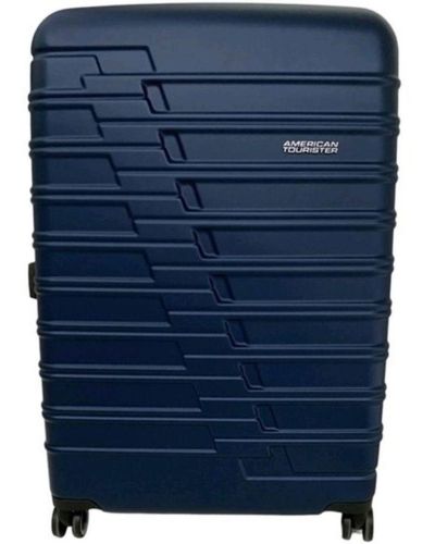 American Tourister Adult Suitcases And Trolleys - Blue