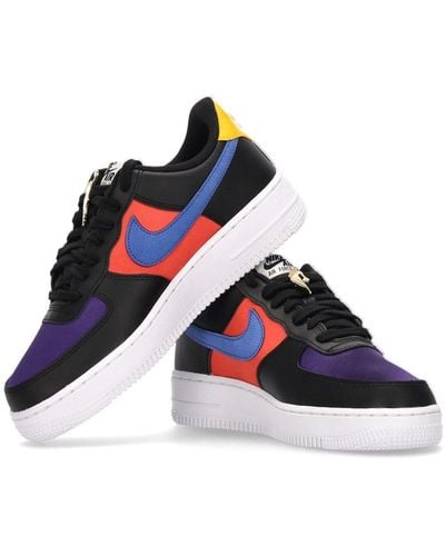 Nike Air Force 1 '07 Lv8 Emb/Gym/Washed/Court Low Shoe - Black